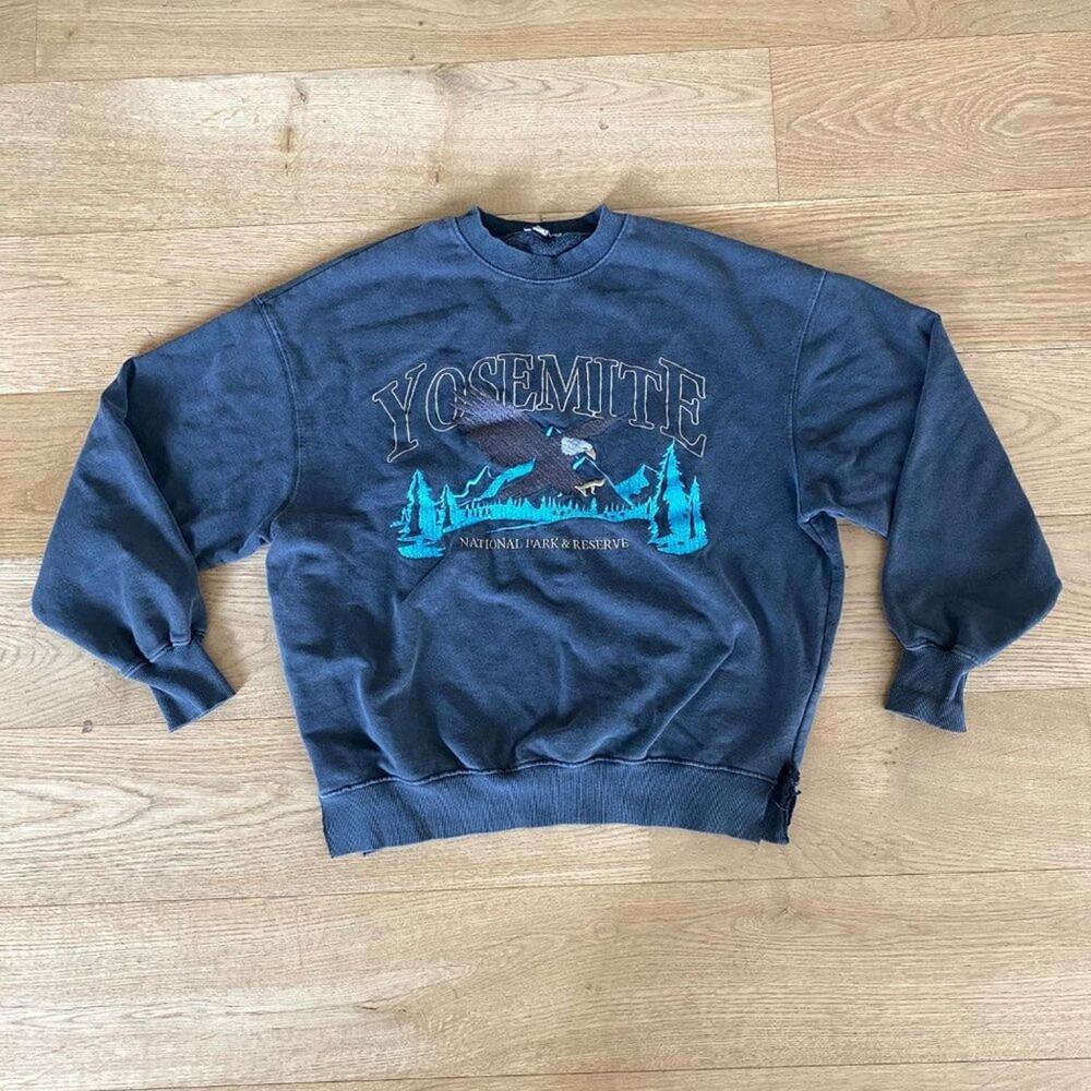 Subdued - Yosemite Sweatshirt in Dark Grey